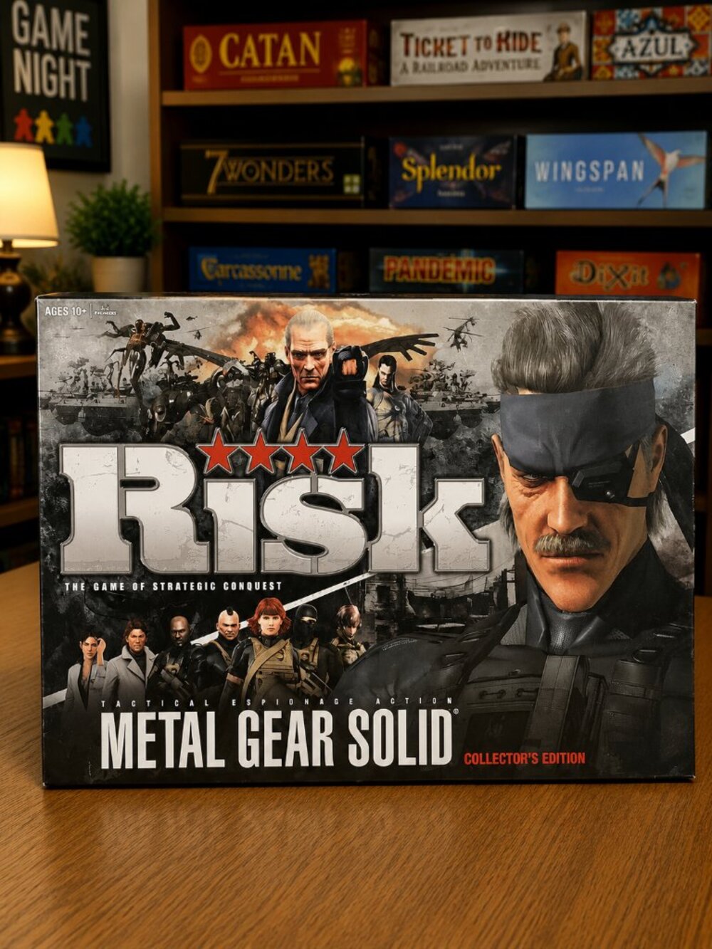 Metal Gear Solid Risk Tactical Board Game